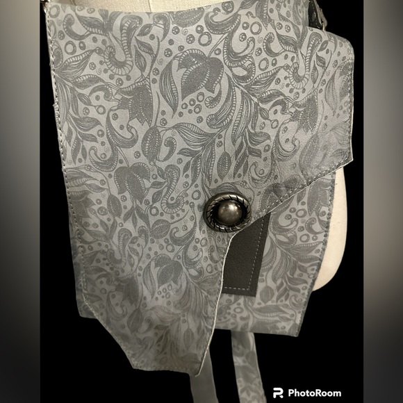 NEW Custom made genuine leather crossbody with matching wrap belt - Picture 1 of 5